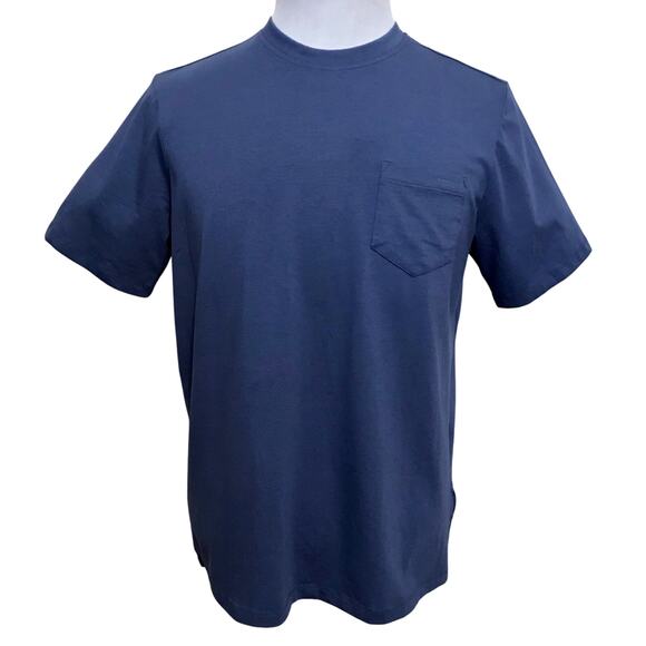 Tahari NWT Blue Pocket Tee Men M - Picture 1 of 11